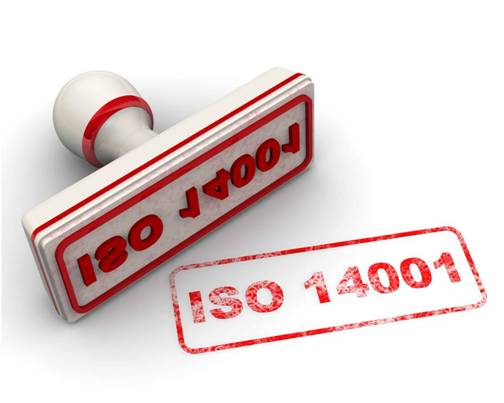 ISO 14001 certification